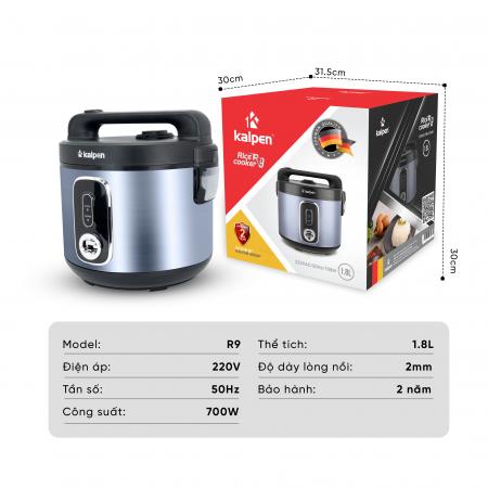 Nồi cơm điện Kalpen 1.8L - R9