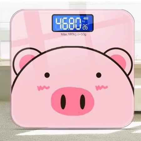 Cân sức khỏe Iscale hình Iphone Lợn Hồng
