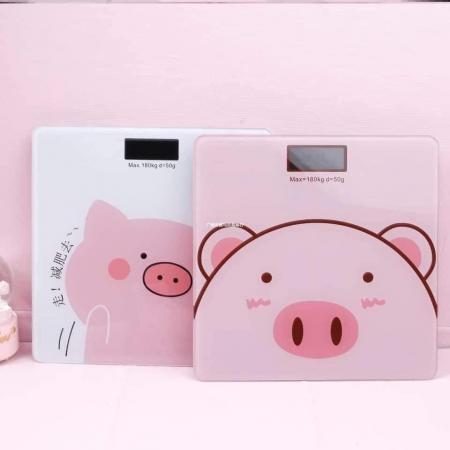 Cân sức khỏe Iscale hình Iphone Lợn Hồng