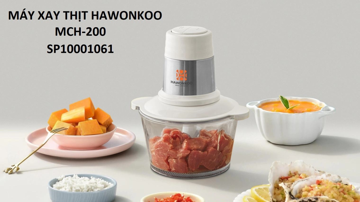 Máy xay thịt Hawonkoo MCH-200