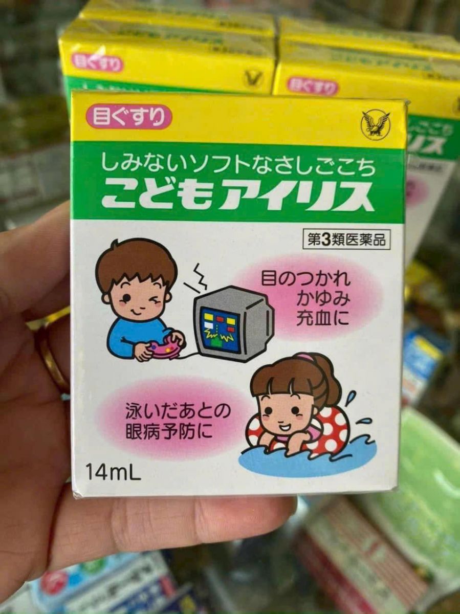Thuốc nhỏ mắt cho bé Taisho Japan bán tại Gia Dụng Anh Vân