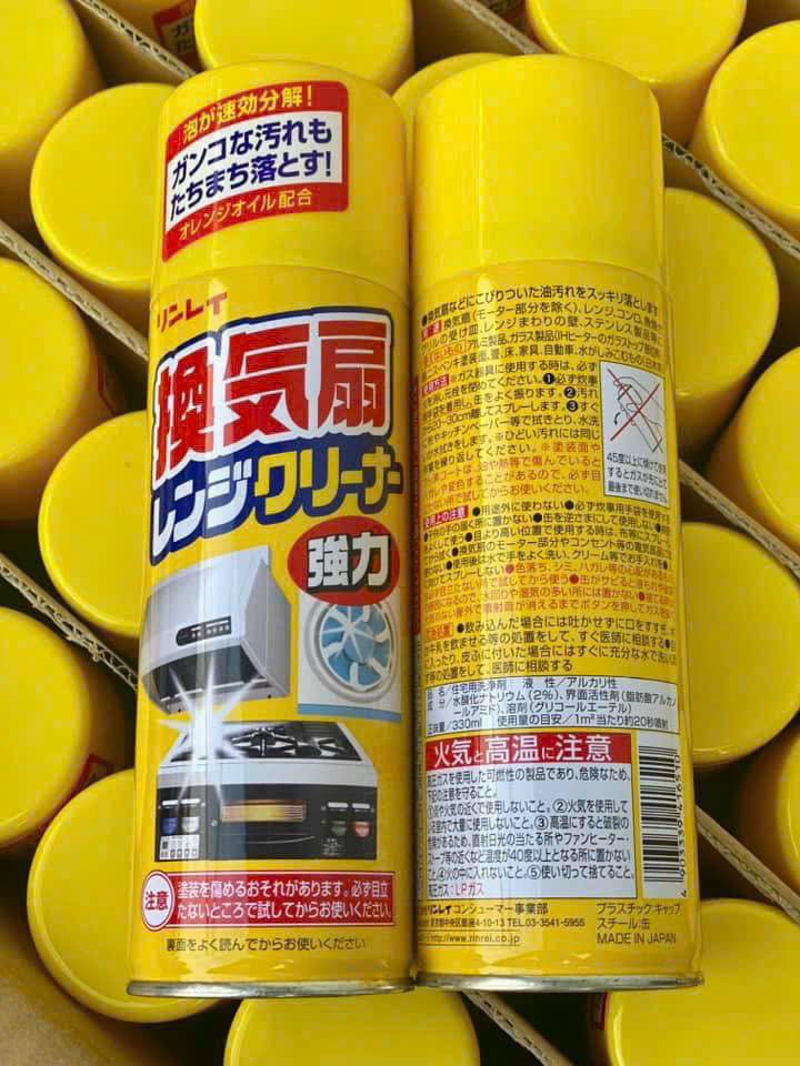 Xịt mảng bám bẩn Rinrei 330ml Nhật Bản bán tại Gia Dụng Anh Vân