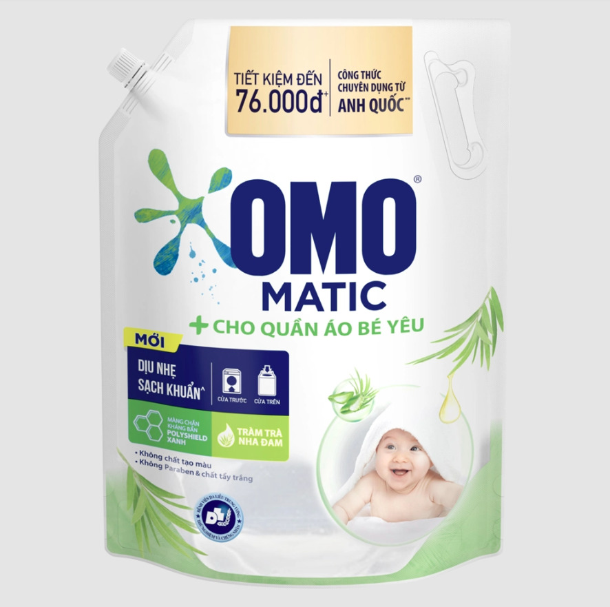 Nước Giặt OMO Cho Bé - Giải Pháp Tuyệt Vời Bảo Vệ Làn Da Nhạy Cảm